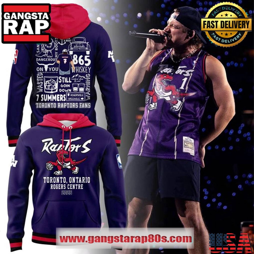 Toronto Raptors x Morgan Wallen Special All Over Print T-Shirt Hoodie Or Zip-up Hoodie LN Shirt