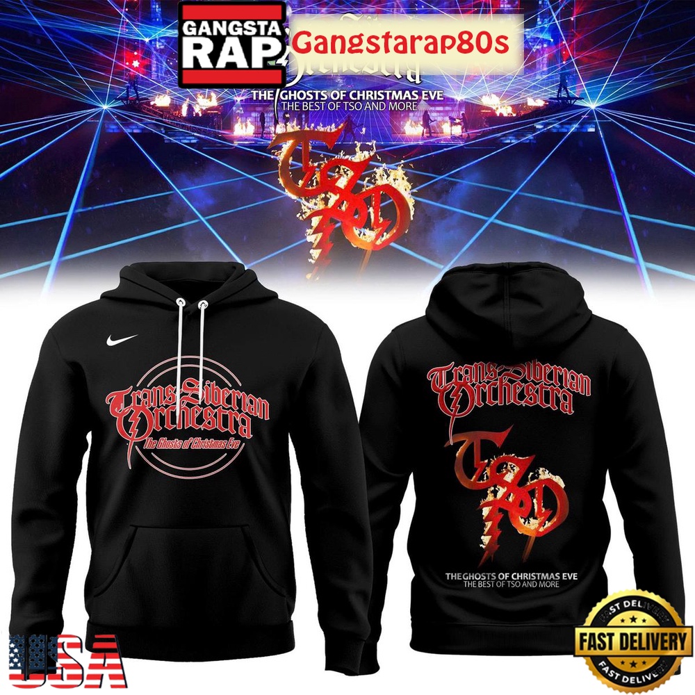 Trans-Siberian Orchestra Christmas 2025 Tour New Design T-Shirt Hoodie Or Zip-up Hoodie LN