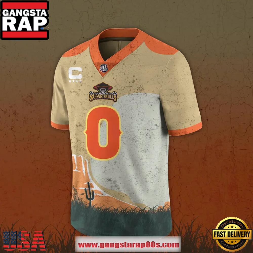 Tucson Sugar Skulls 2025 Western Night Limited Edition Personalized Football Jersey LN - Image 2