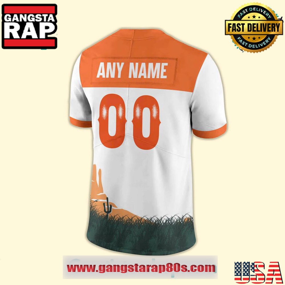 Tucson Sugar Skulls x 2025 Western Night Personalized Football Jersey LN - Image 3