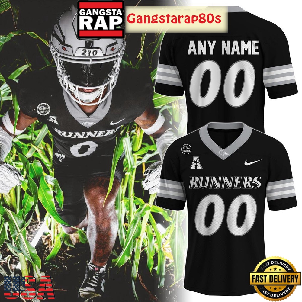 UTSA Roadrunners Back In Black Dard Mode 2025 Personalized Football Jersey LN