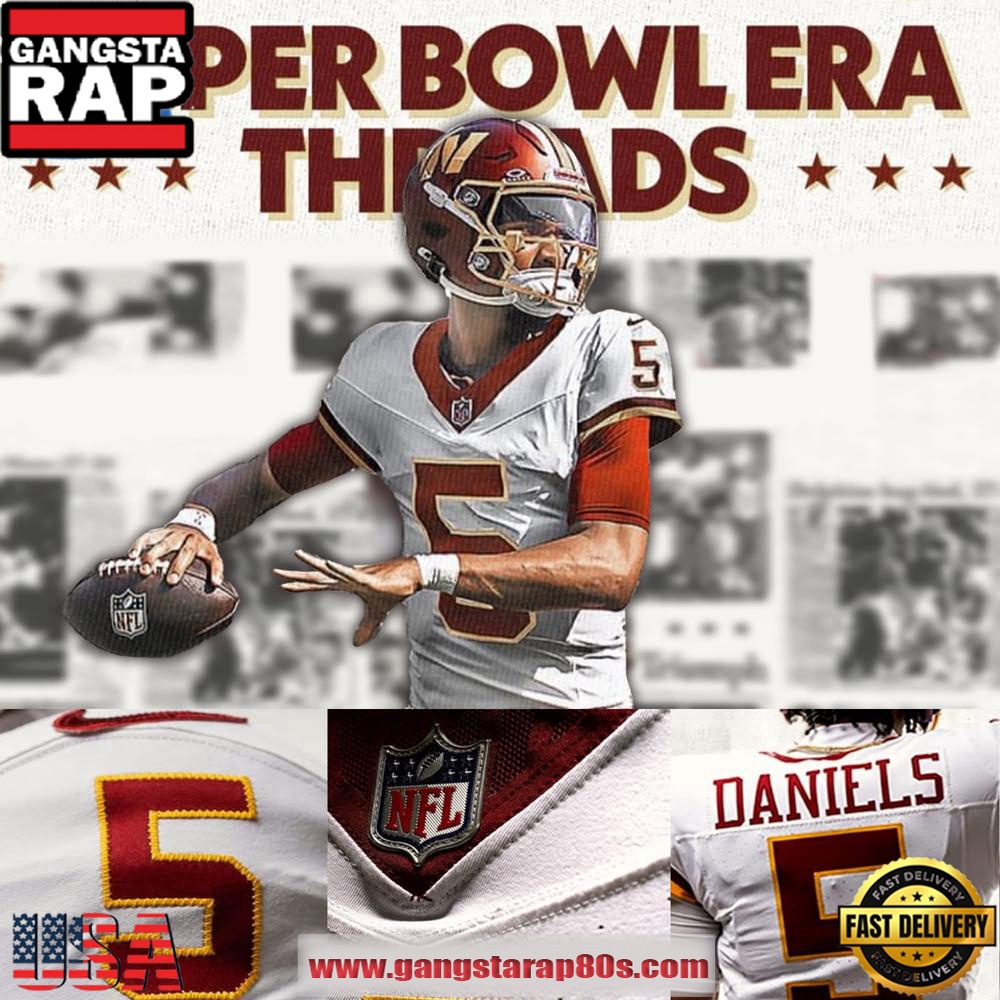Washington Commanders Super Bowl Era 2025 Limited Edition Personalized Football Jersey LN