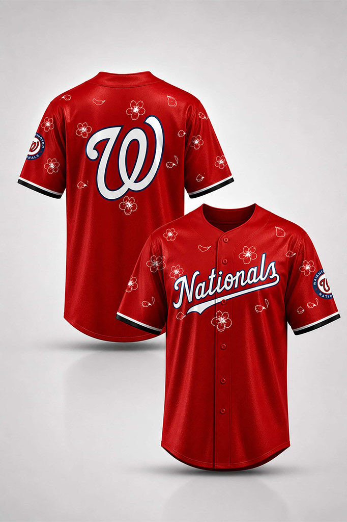 Washington Nationals Japanese Heritage Day 2026 Baseball Jersey HG Nationals Merch Fans Gifts – Joyoce
