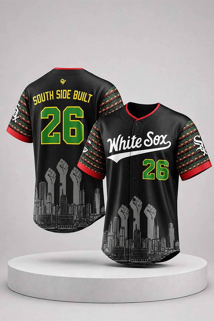 White Sox 2026 African American Heritage Night Baseball Jersey HG Chicago White Sox Merch